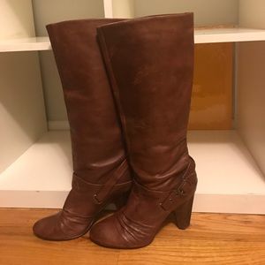 Frye 'Bethany Strappy Soft' tall heel boots